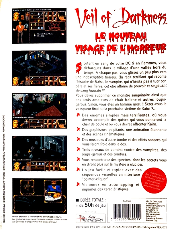 Veil of Darkness - Dos