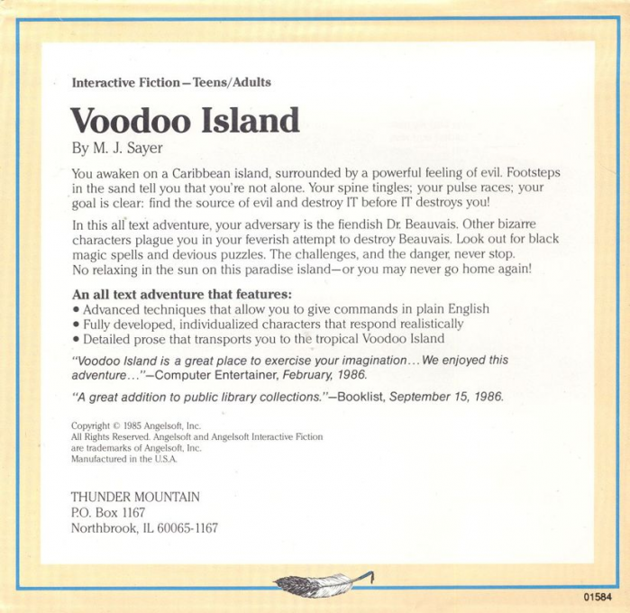 Voodoo Island - Dos