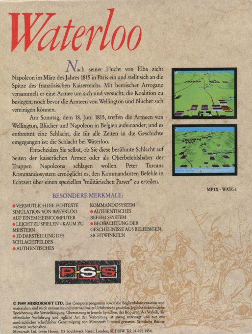Waterloo dos