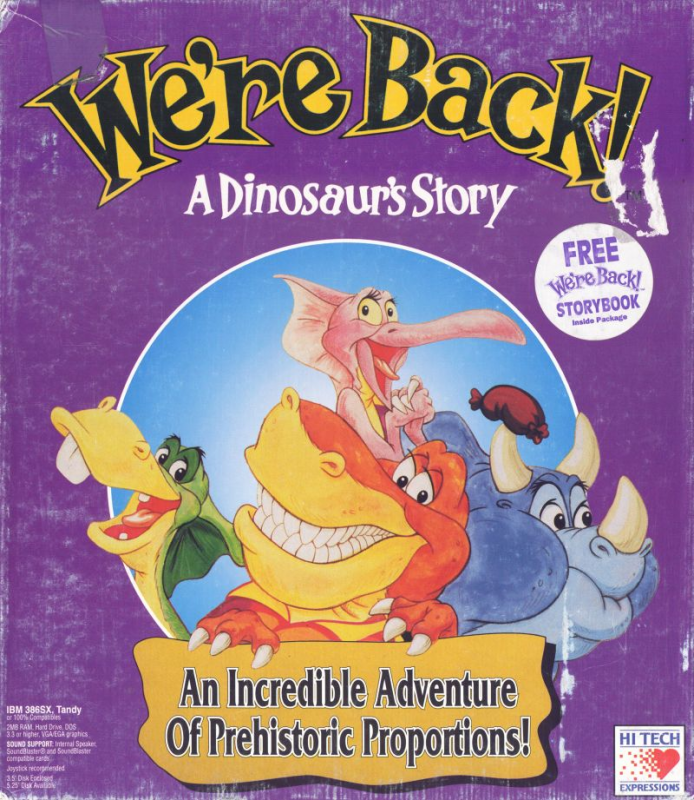 We're Back! : A Dinosaur's Story