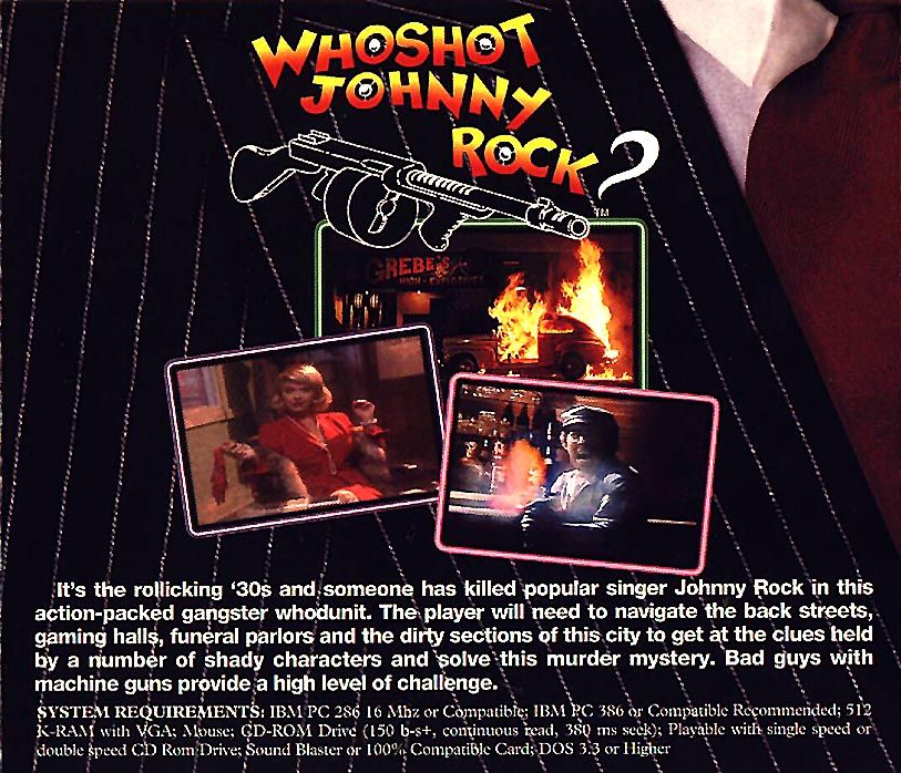 Who Shot Johnny Rock? dos