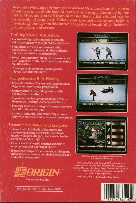 Windwalker dos
