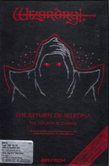 Wizardry 4 The Return Of Werdna
