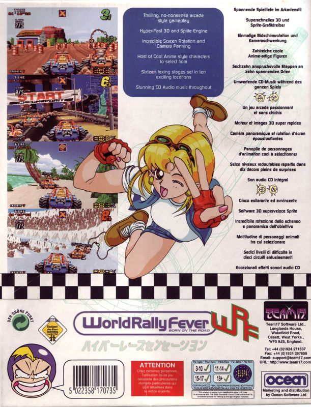 World Rally Fever - Born On The Road dos