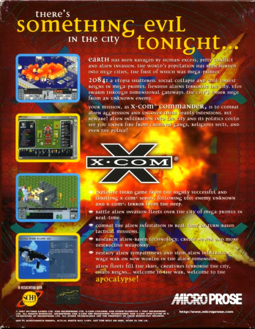 X-COM : Apocalypse - Dos