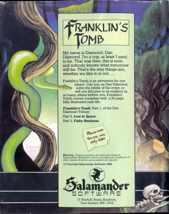 Franklin's Tomb - Dos