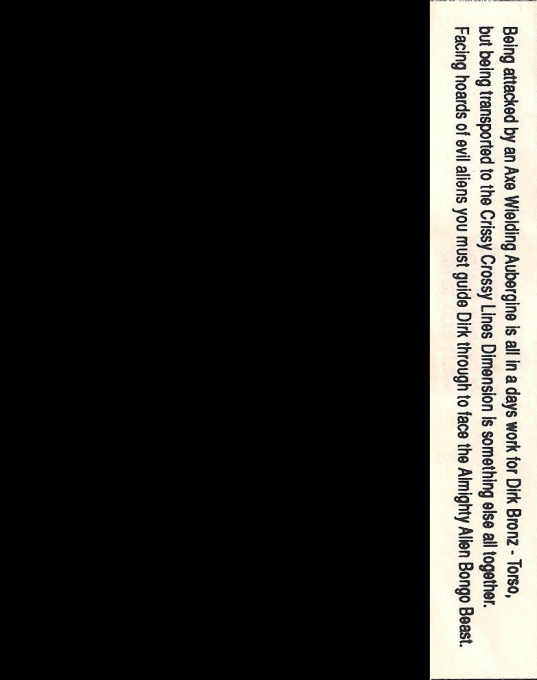 Revenge Of The Alien Bongo Beast (ROTABB) - Dos