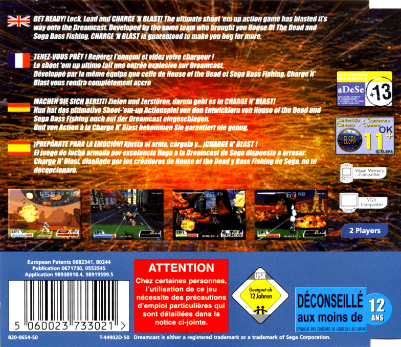 Charge 'N Blast - Dos