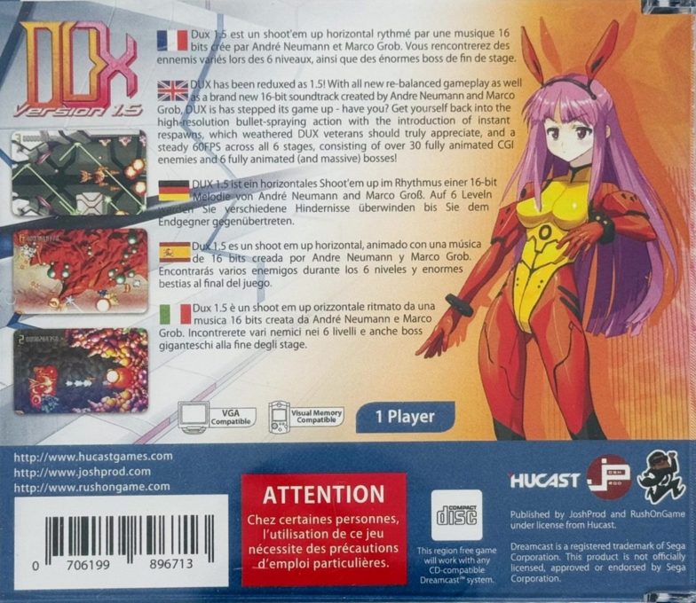 DUX 1.5 - Dos