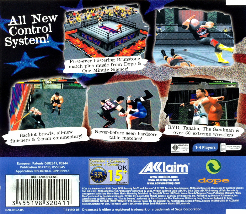 ECW Anarchy Rulz - Dos