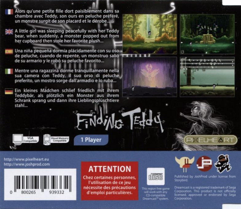 Finding Teddy - Dos