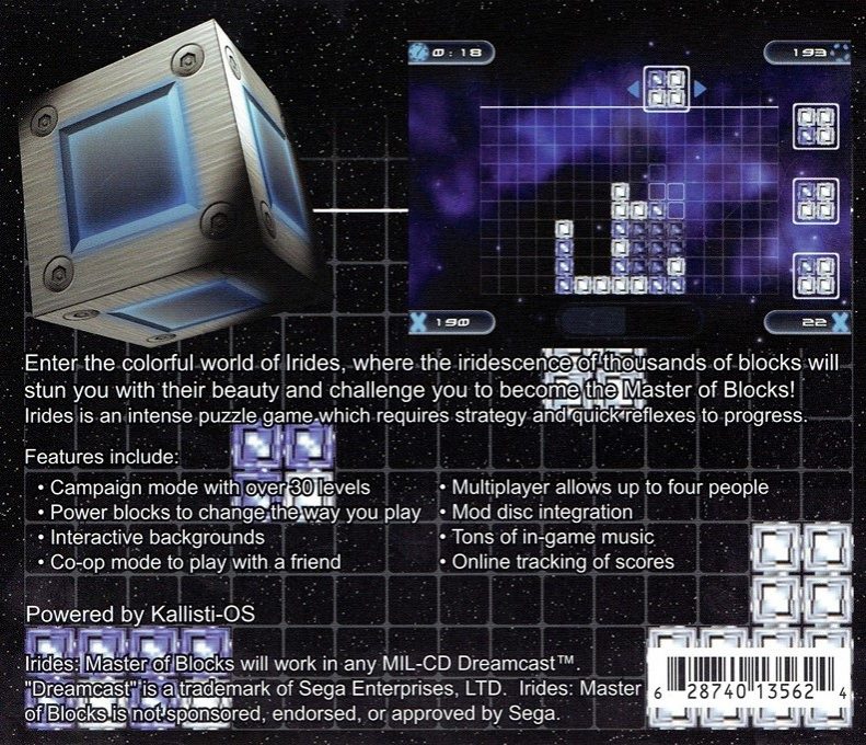 Irides : Master of Blocks - Dos