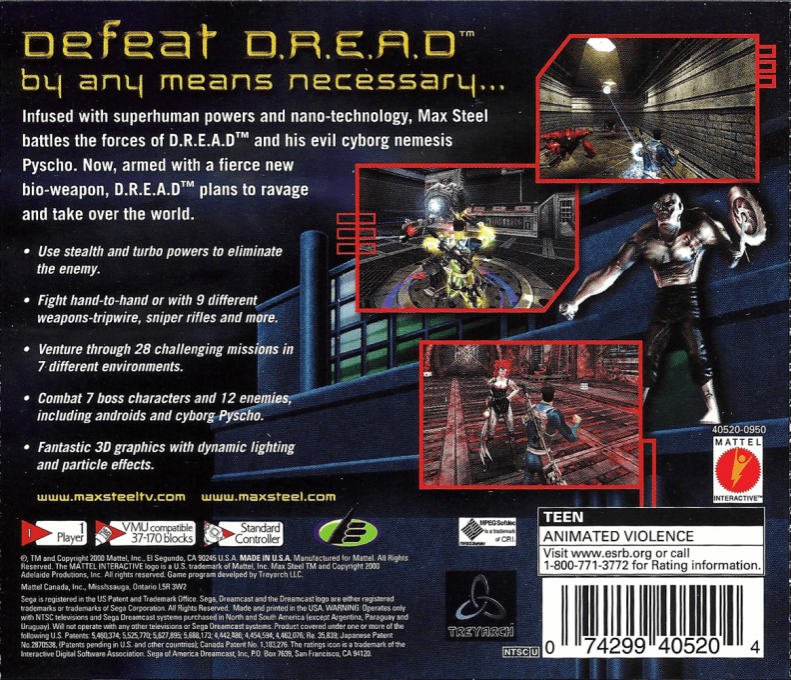 Max Steel Covert Missions - Dos