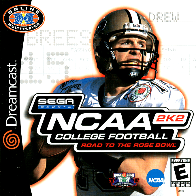 NCAA College Football 2K2 : Road to the Rose Bowl