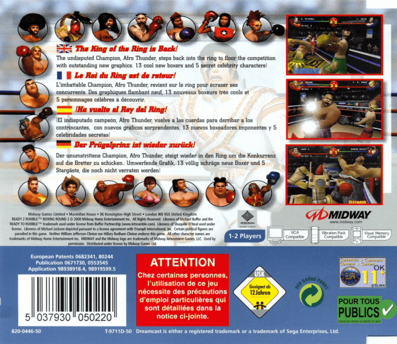 Ready 2 Rumble Boxing Round 2 - Dos