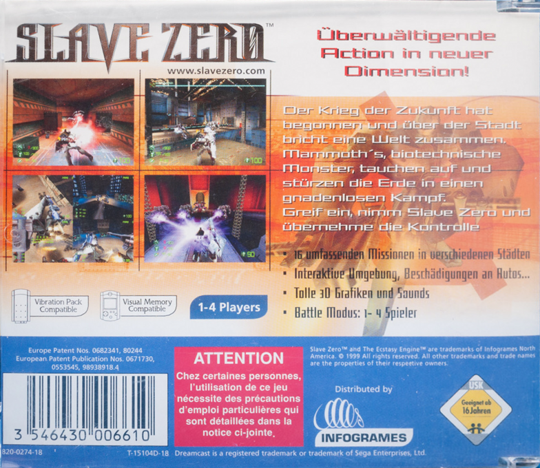 Slave Zero - Dos