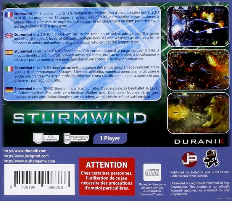 Sturmwind - Dos