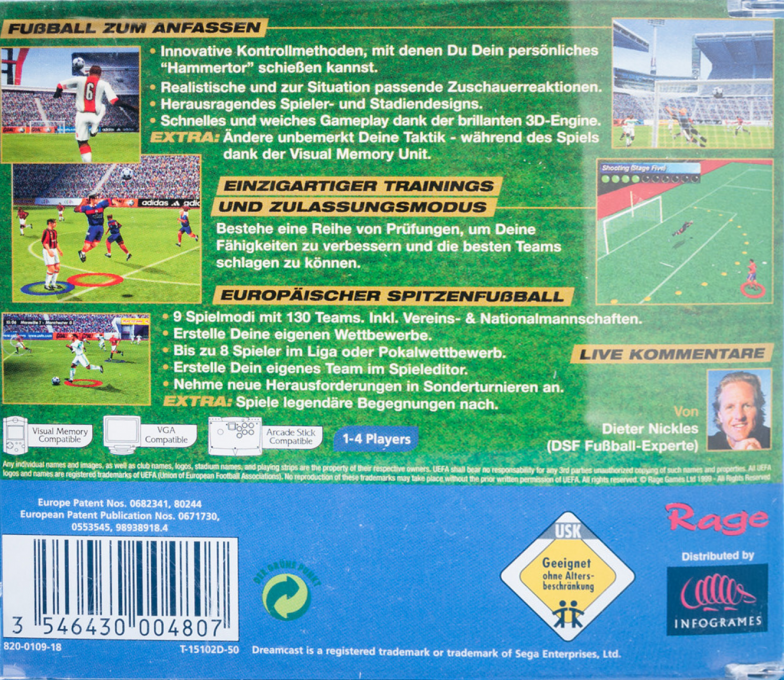 Super Euro Soccer 2000 - Dos