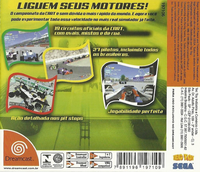 Jaquette arrière