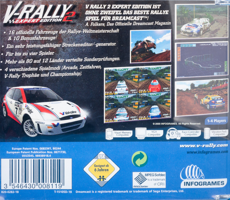 V-Rally 2 - Expert Edition - Dos