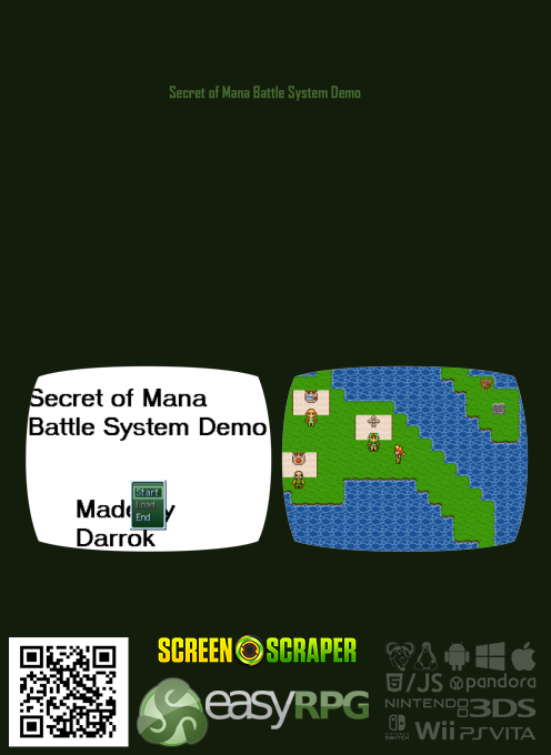 Secret of Mana Battle System Demo - Dos