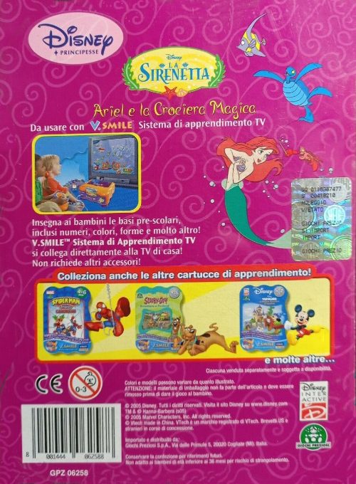 La Petite Sirène - Ariel devient une princesse - Dos