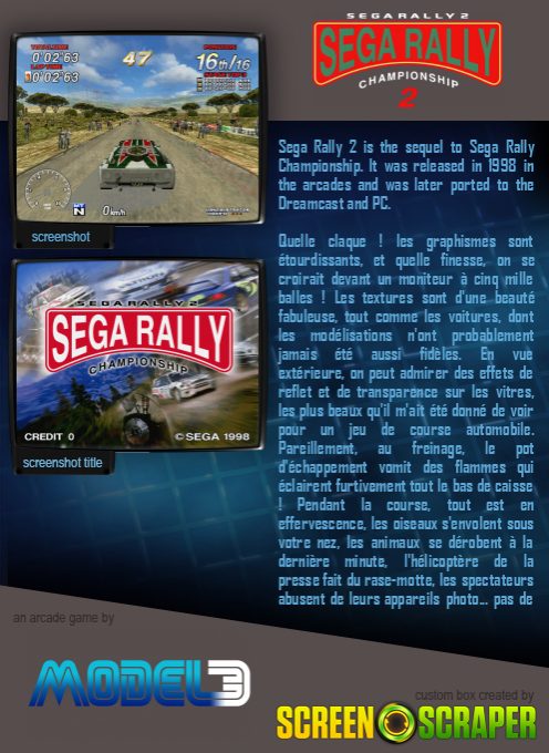 Sega Rally 2 - Dos