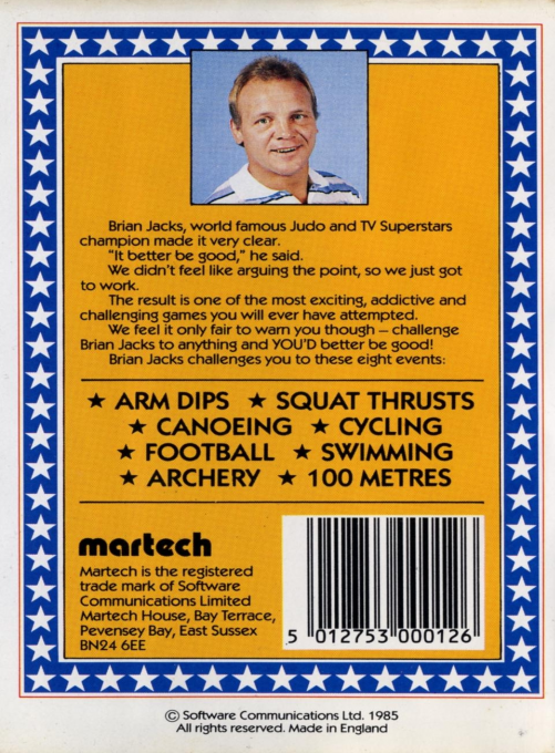 Brian Jacks Superstar Challenge - Dos