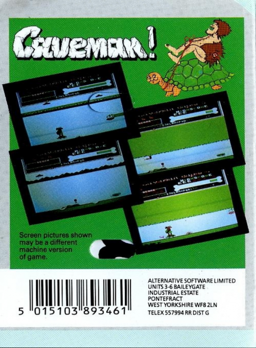 Caveman Capers - Dos