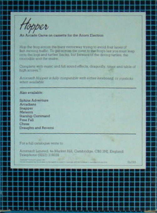 Jaquette arrière