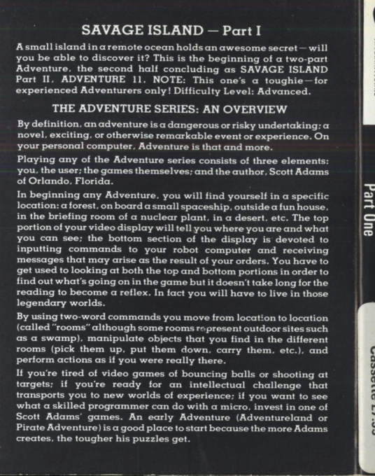 Savage Island Part 1 - Dos