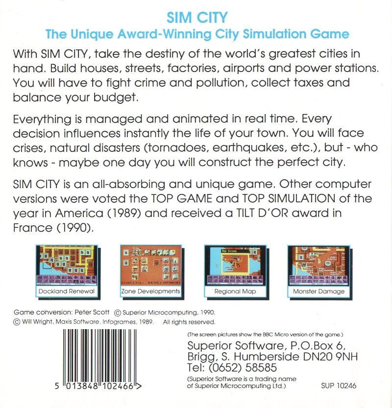 Sim City dos