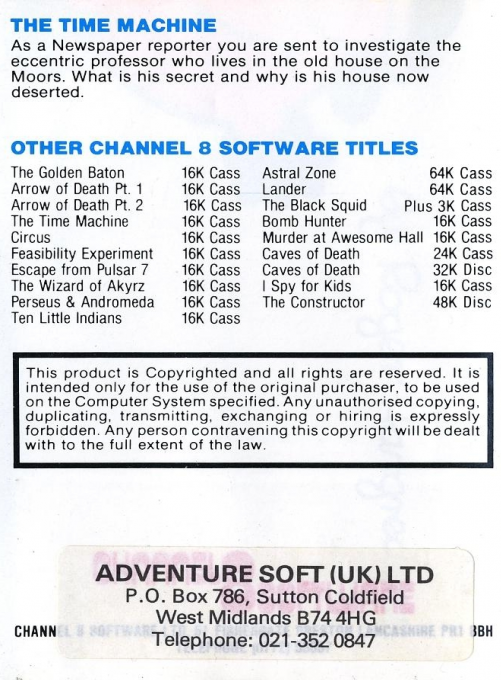 The Time Machine - Dos