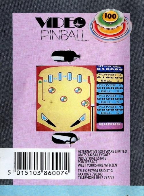 Video Pinball dos
