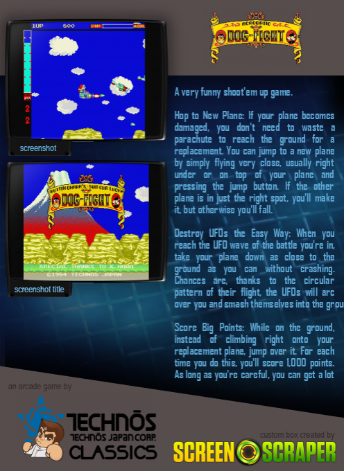 Acrobatic Dog-Fight - Dos