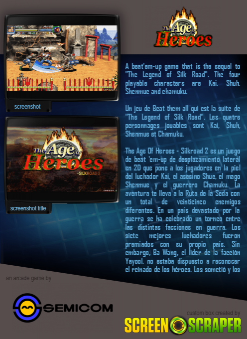 Age of Heroes - Silkroad 2 - Dos