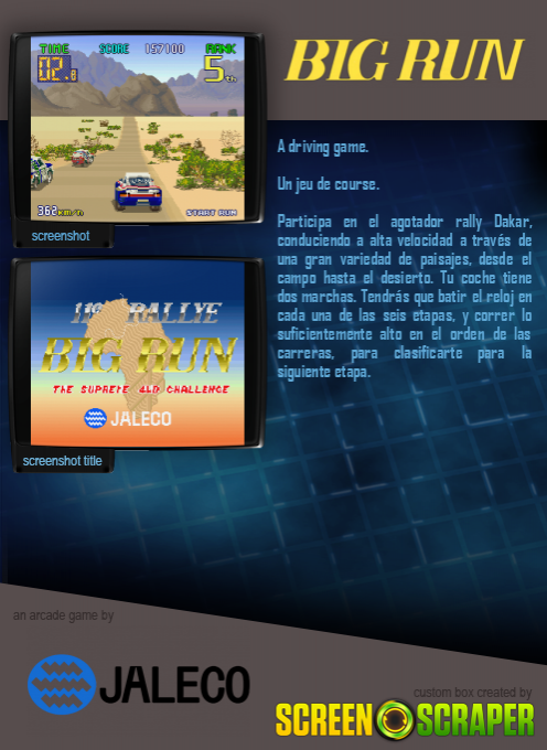 Big Run - Dos
