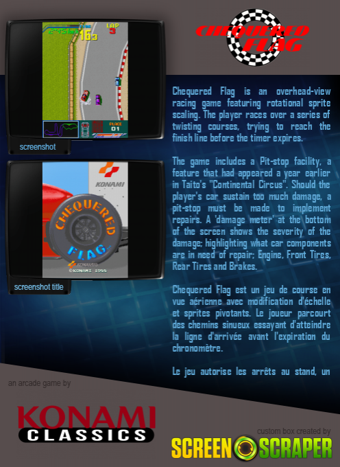 Chequered Flag - Dos