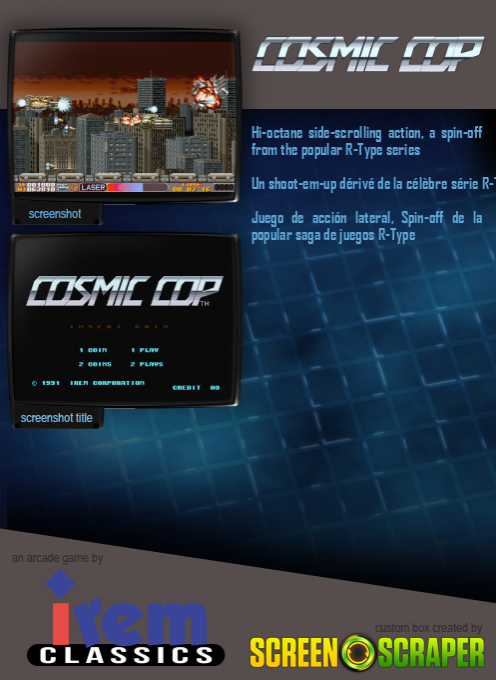 Cosmic Cop - Dos