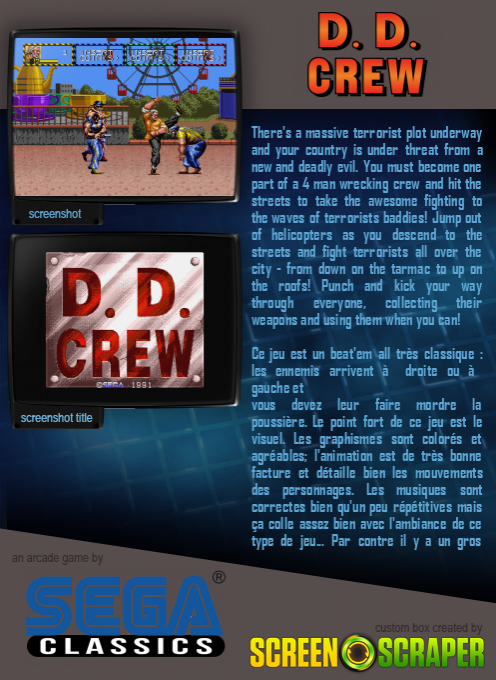 D. D. Crew dos