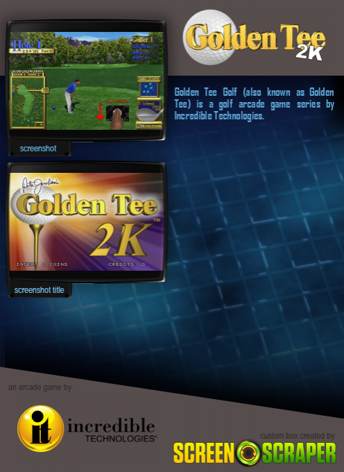 Golden Tee 2k - Dos