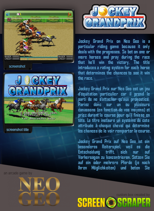 Jockey Grand Prix dos