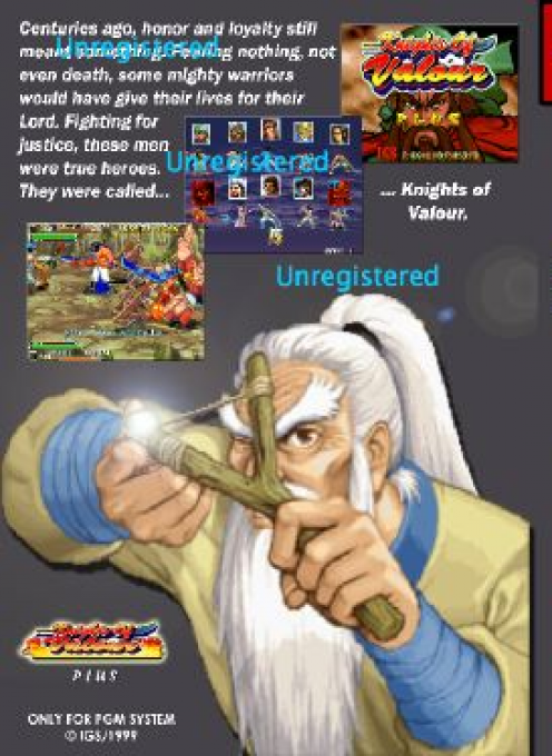 Knights of Valour Plus dos