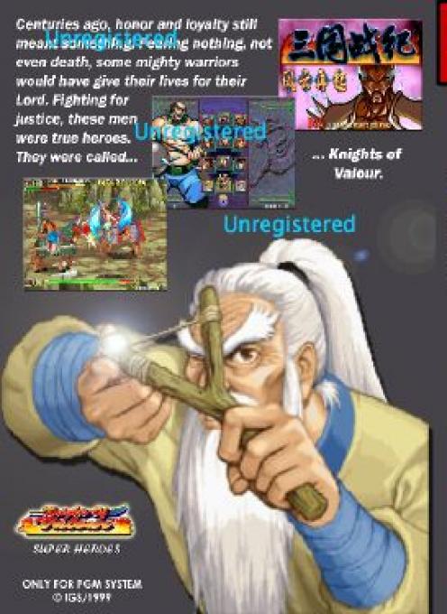 Knights of Valour Super Heroes dos