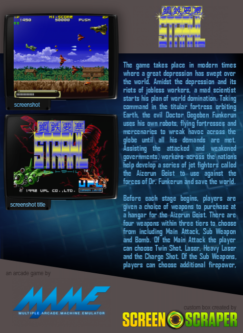 Koutetsu Yousai Strahl - Dos