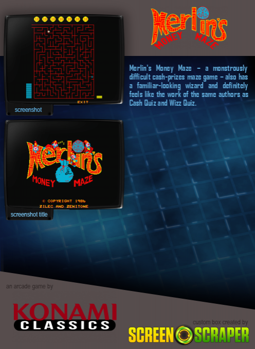 Merlin's Money Maze dos