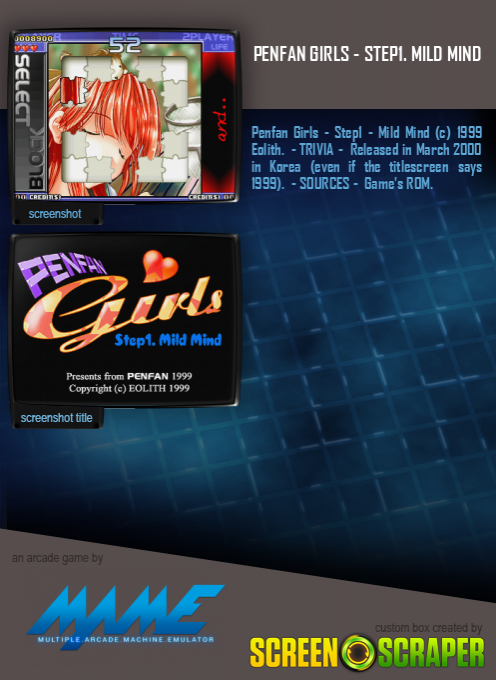 Penfan Girls - Step1. Mild Mind - Dos