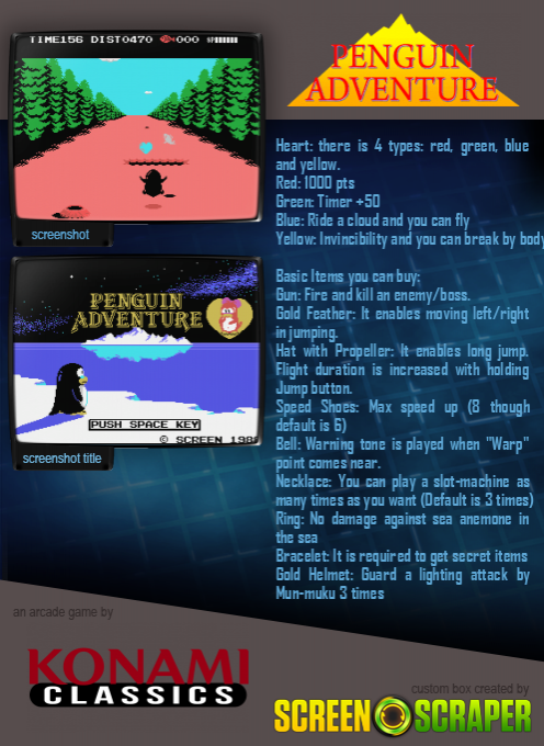 Penguin Adventure - Dos