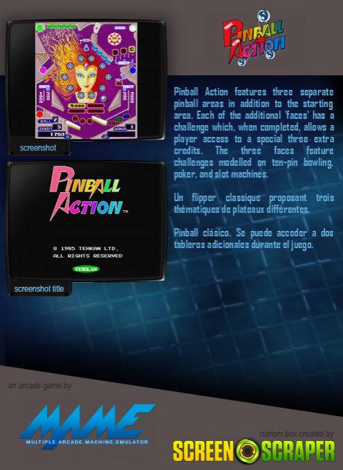 Pinball Action - Dos