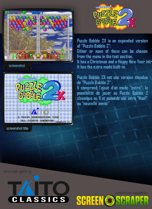 Puzzle Bobble 2X - Dos